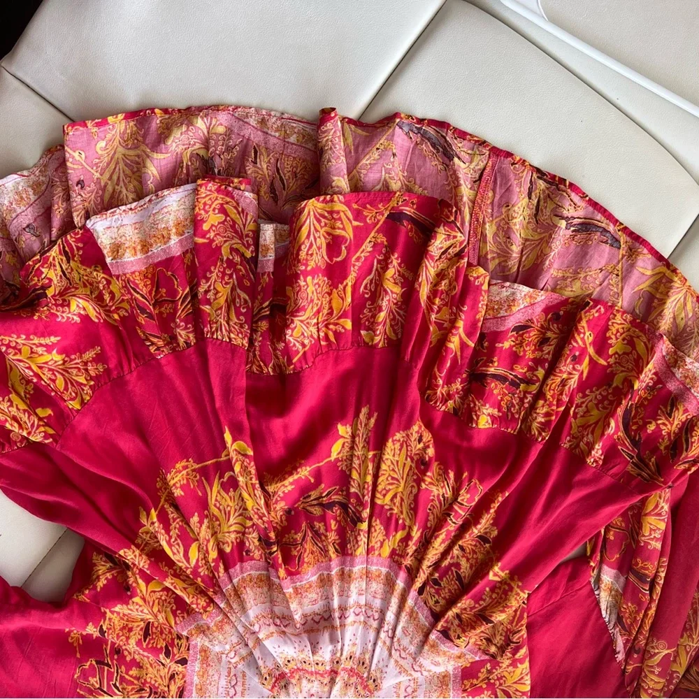 Free people, fun and flirty trapeze top - Picture 4 of 5